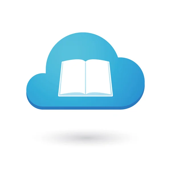 Cloud pictogram — Stockvector