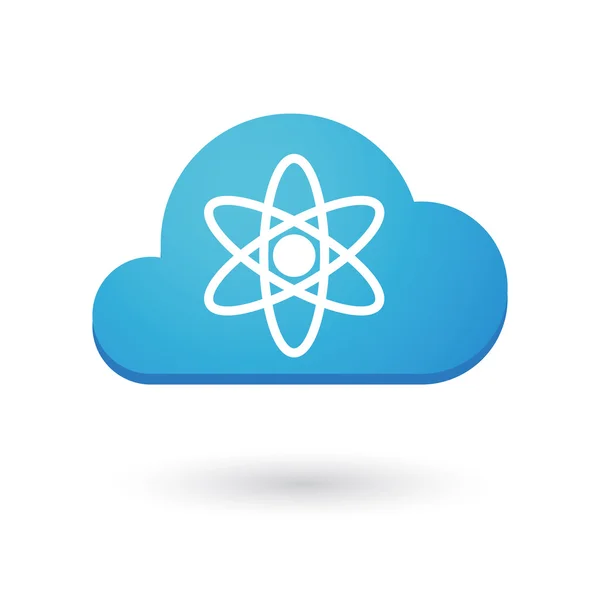 Icono de nube — Vector de stock