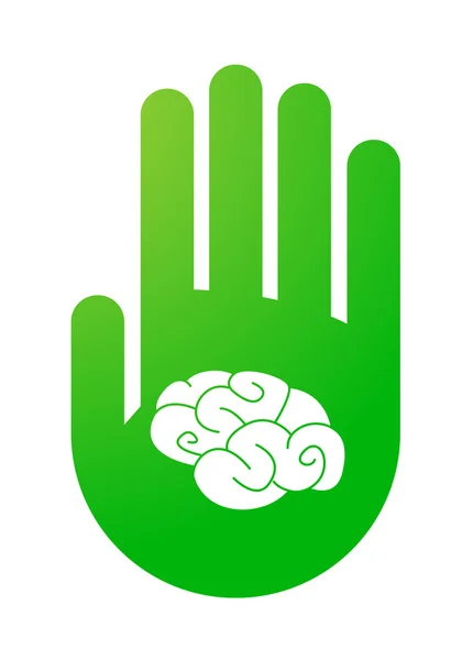 Pictogram van een hand — Stockvector