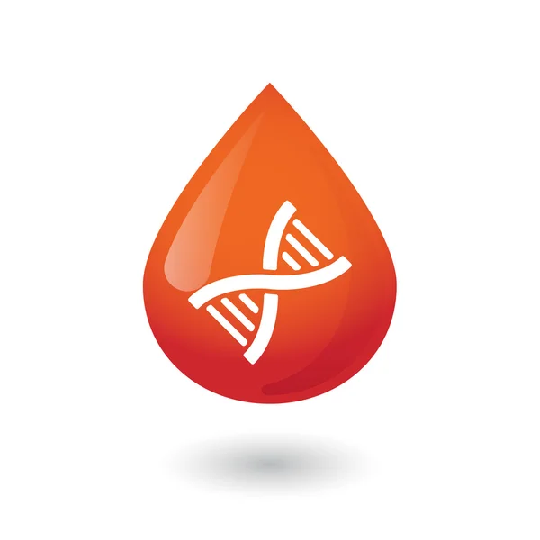 Vércsepp ikon — Stock Vector