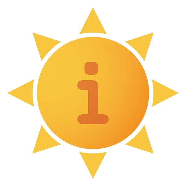 Sun icon — Stock Vector