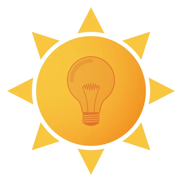 Sun icon — Stock Vector