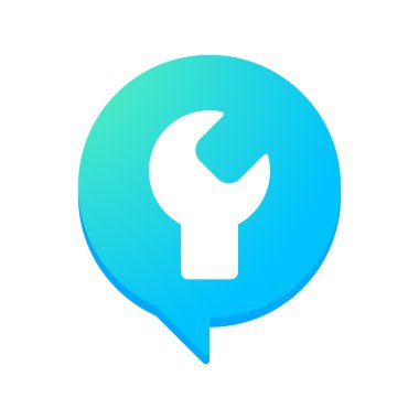 bir İngiliz anahtarı ile komik balloonn