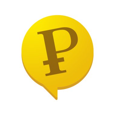 para birimi işaretiyle komik balon