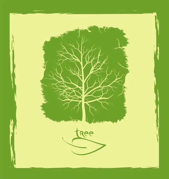 Green tree — Stock Vector