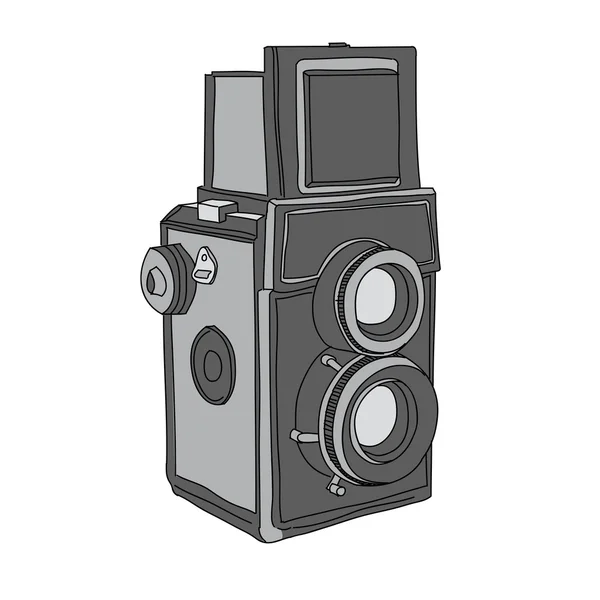 Camera, Hand Drawn of Vector Camera, illustration of camera — Stock Vector