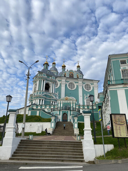 Uspensky cathedral, 1677, Baroque, Smolensk city, Smolensk Oblast, Russia.