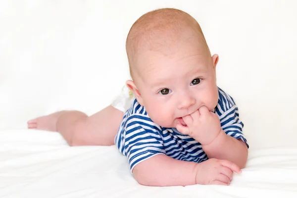 4 ヶ月の古い赤ん坊 — ストック写真