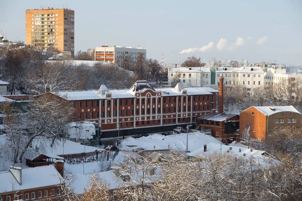 Pochaina Distrito Cultural Negocios Centro Nizhniy Novgorod Rusia Vista Paisaje — Foto de Stock