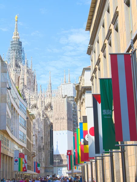 Glimpse of Milan — Stock Photo, Image