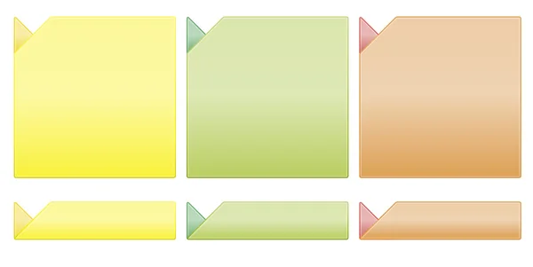 Fresh color templates — Stock Vector