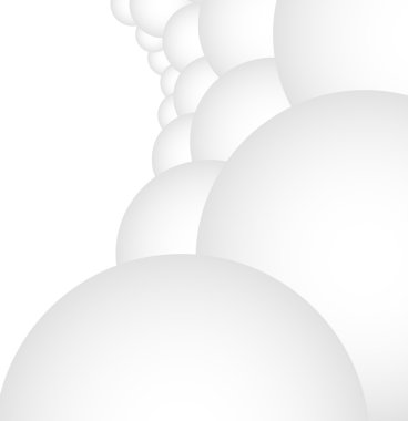 perspektif içinde baloncuklar