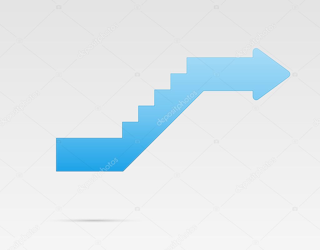 Stairs up arrow
