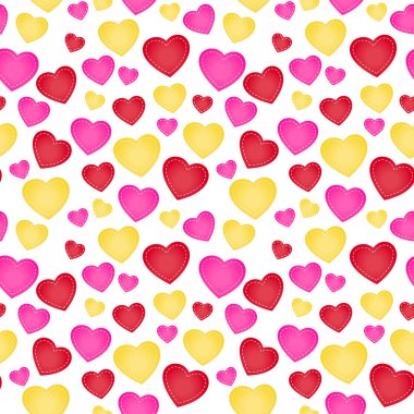 aşk Dikişsiz desen arka plan