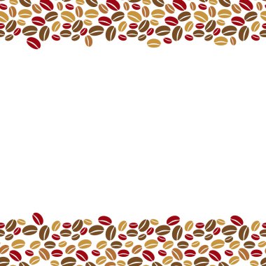 kahve çekirdekleri kenarlık