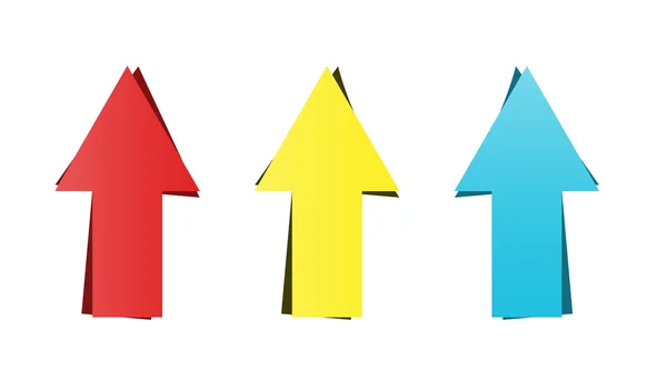 Seta vertical —  Vetores de Stock