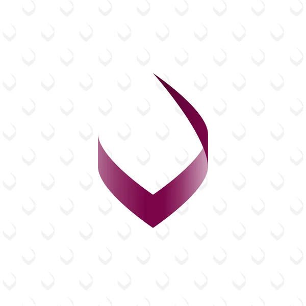 Фіолетовий перемоги значок фону — стоковий вектор