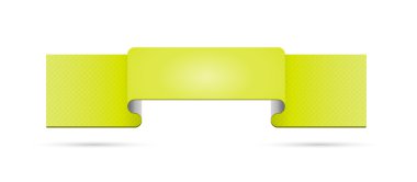 Yeşil şerit şablonu