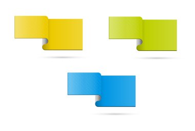 katlanmış şablonu