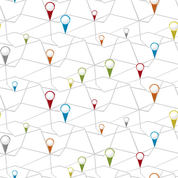 yolda yer alan harita PIN simgesi