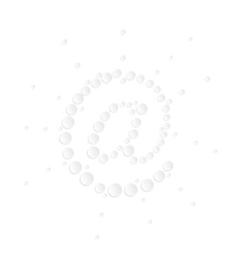 kabarcık e-posta simgesi