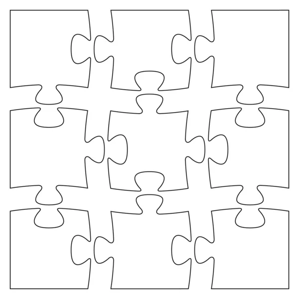 izole puzzle parçaları