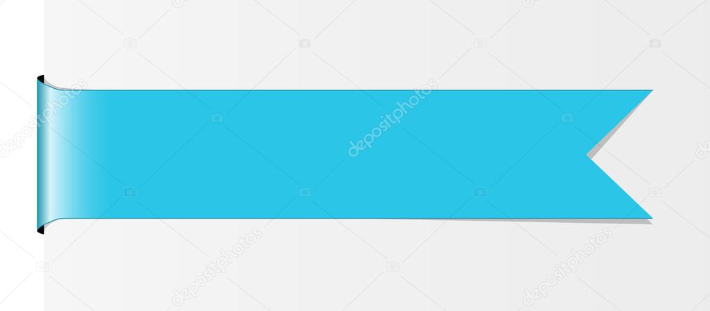 The light blue ribbon Stock Vector by ©madtom 36202039
