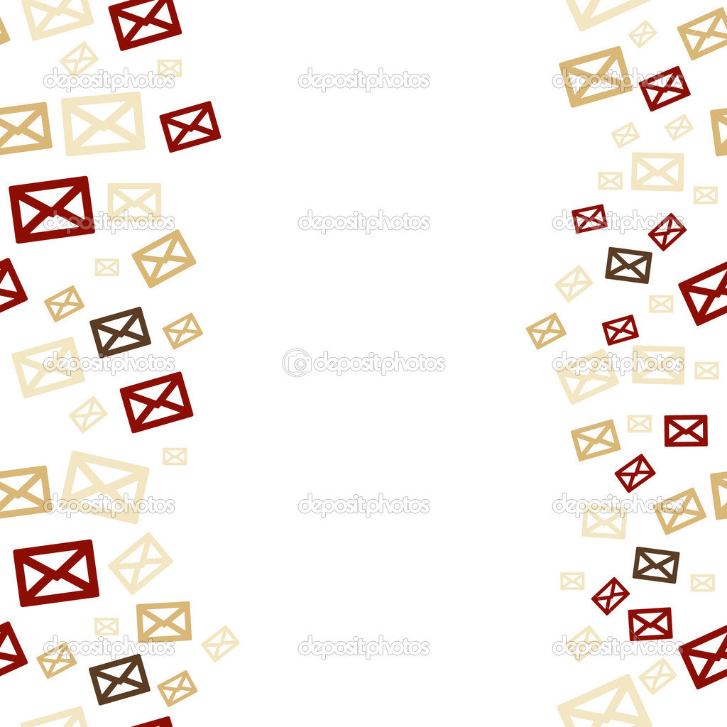 Envelopes background — Stock Vector © madtom 36996309