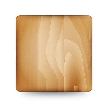 ahşap doku düğmesini