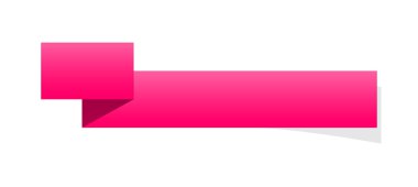 parlak dikdörtgen etiket