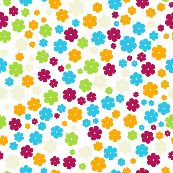 De retro bloemen achtergrond — Stockvector