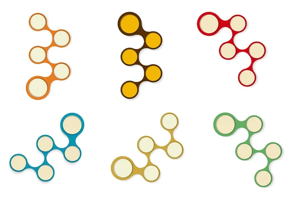 L'ensemble des schémas circulaires — Image vectorielle