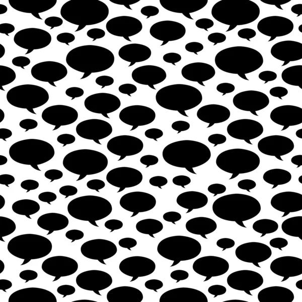 黑色和白色泡沫模式 — 图库矢量图片