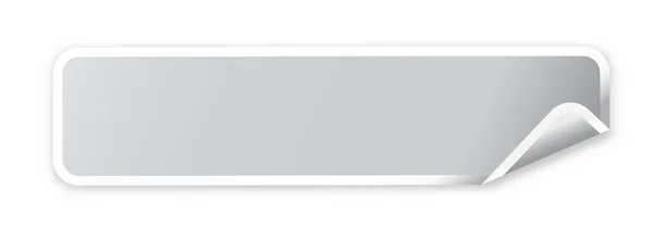 boş gümüş web banner