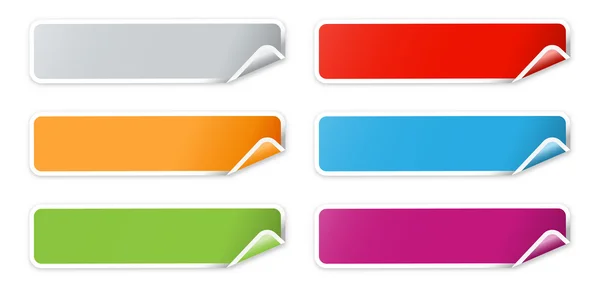 boş web afiş kümesi