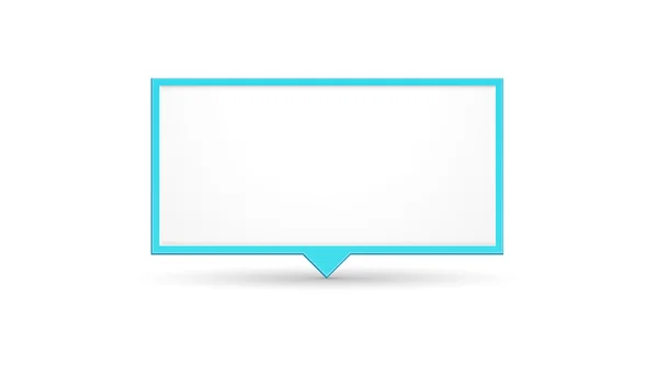 The blank sign template — Stock Vector