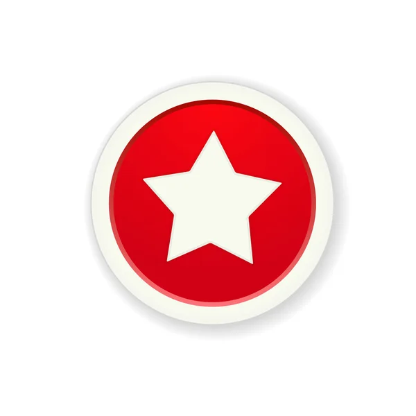 L'icona della stella — Vettoriale Stock
