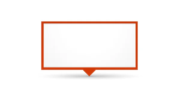 The blank sign template — Stock Vector