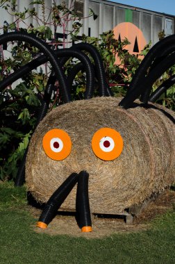 saman balya örümcek halloween dekorasyon