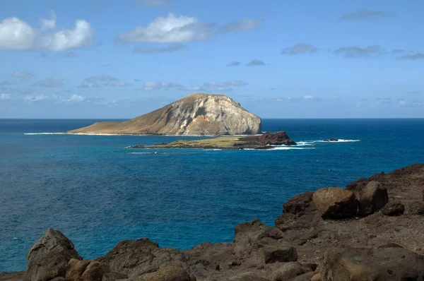 Malý ostrov s na Havaji — Stock fotografie