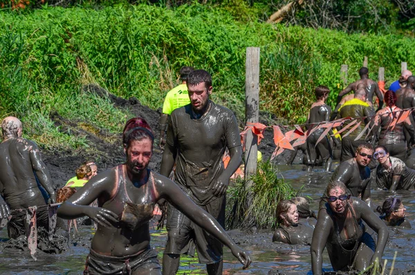 Mudathalon em Indiana — Fotografia de Stock