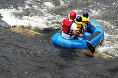 nehir yarış aile eğlence