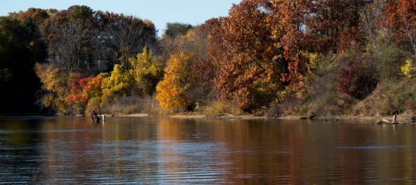 Michigan-Ufer im Herbst — Stockfoto