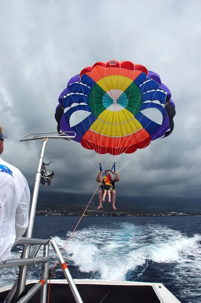 Para a vela da una barca alle Hawaii — Foto Stock