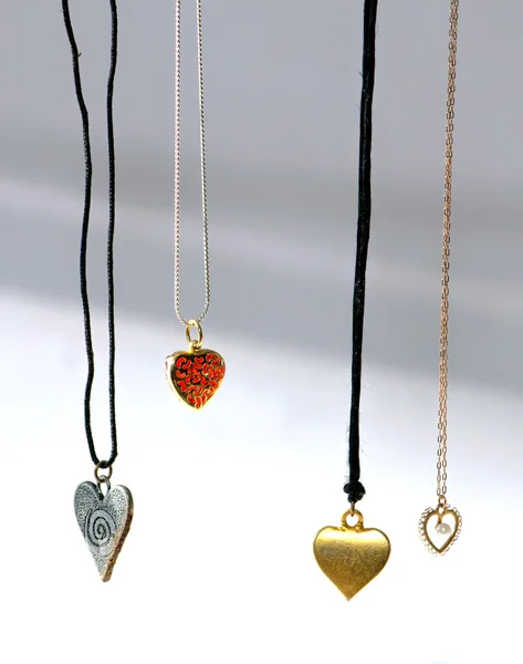 Serce biżuteria — Zdjęcie stockowe