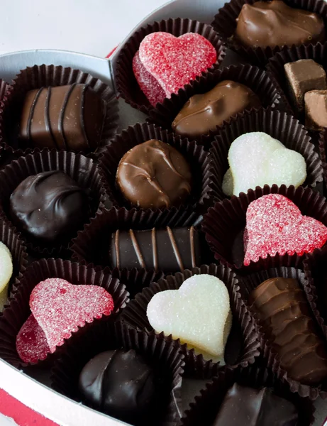 Caja de chocolates — Foto de Stock