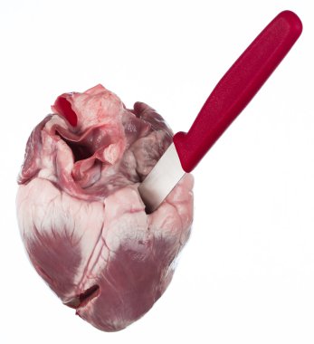 Stabbed heart clipart