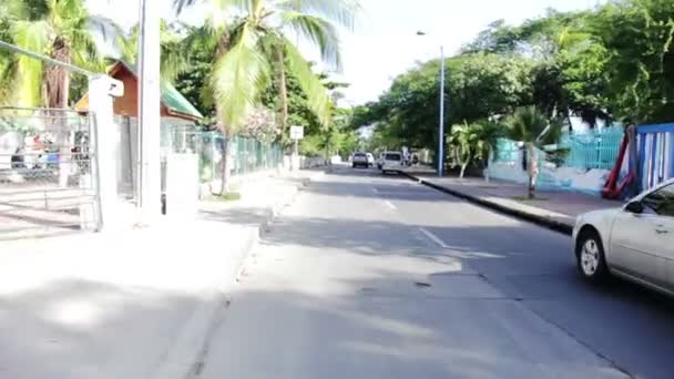 San Andrés, colombia — Stockvideo