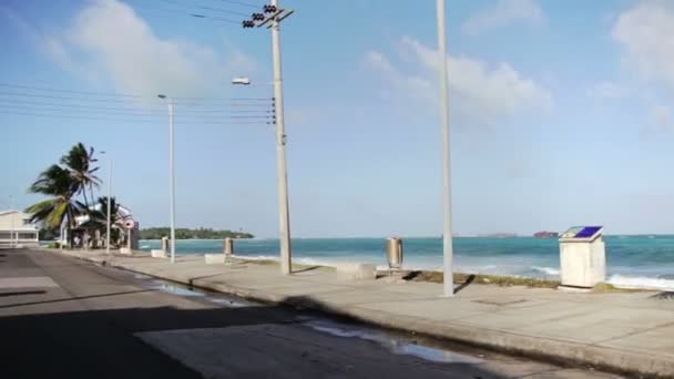 San Andrés, colombia — Stockvideo