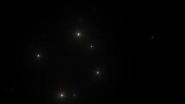 Estrellas brillantes. — Vídeos de Stock